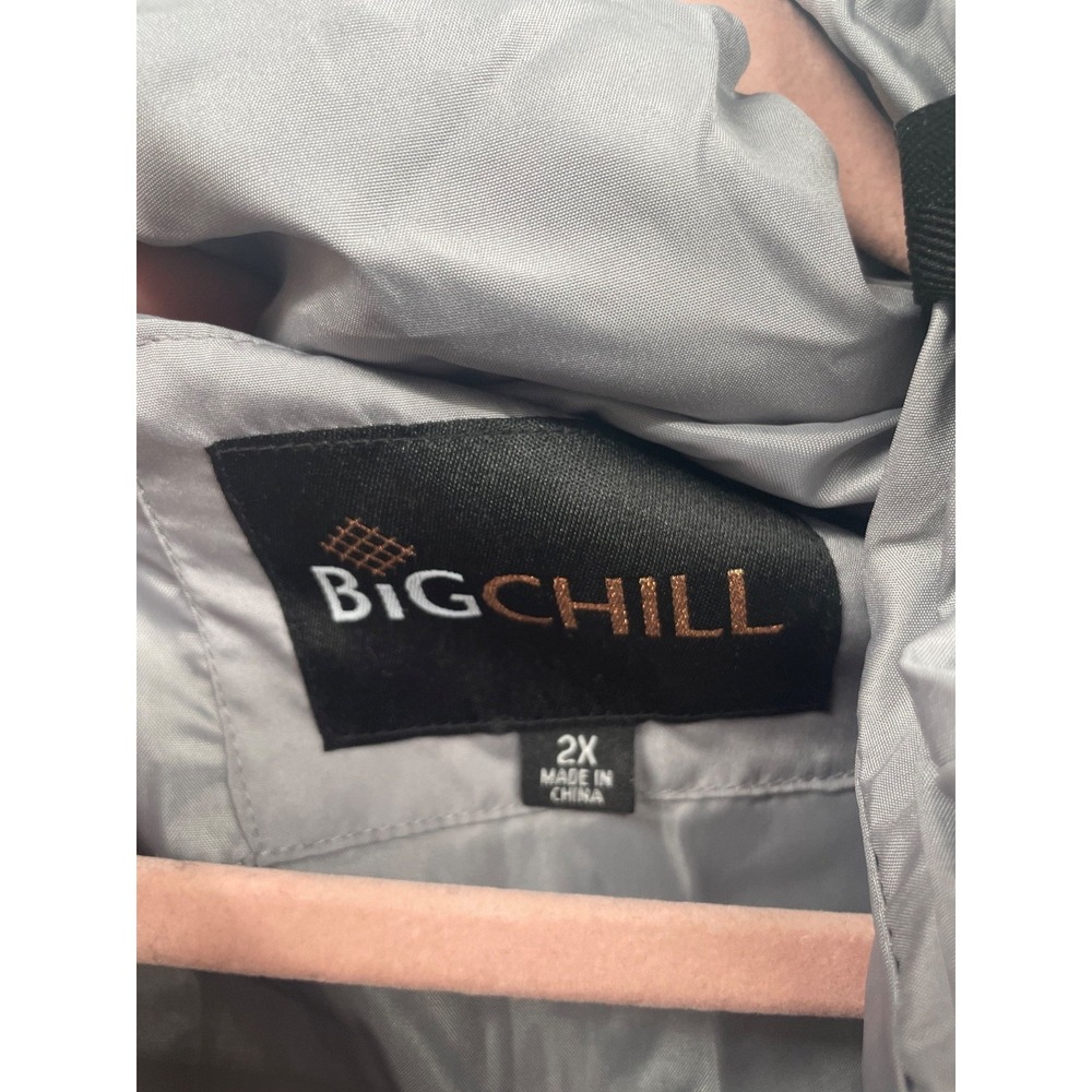 Big Chill Rain Jacket Womens 2X Plus Black Lightweight Waterproof Hooded NWT - Picture 15 of 16